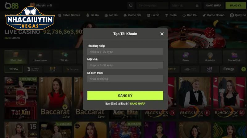 Hướng dẫn từng bước để mở tài khoản nhà cái và cá cược