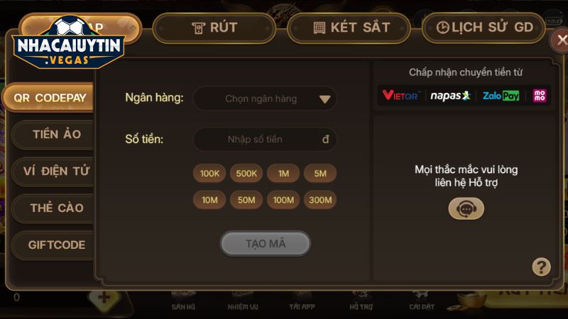 Cách nạp tiền vào Kclub đơn giản cho người mới