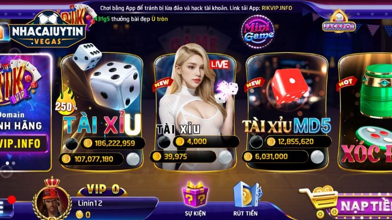 Sơ lược thông tin chính về cổng game Rikvip