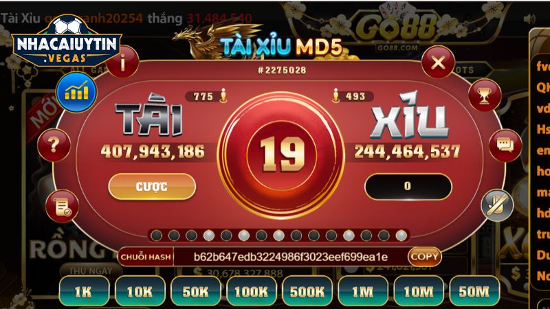 Tài xỉu là sản phẩm nổi bật và được yêu thích tại cổng game