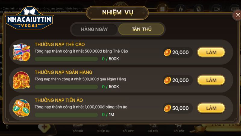Ưu đãi tại cổng game luôn đa dạng và giá trị